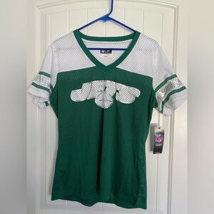 NFL Team Apparel New York Jets women’s jersey size Large